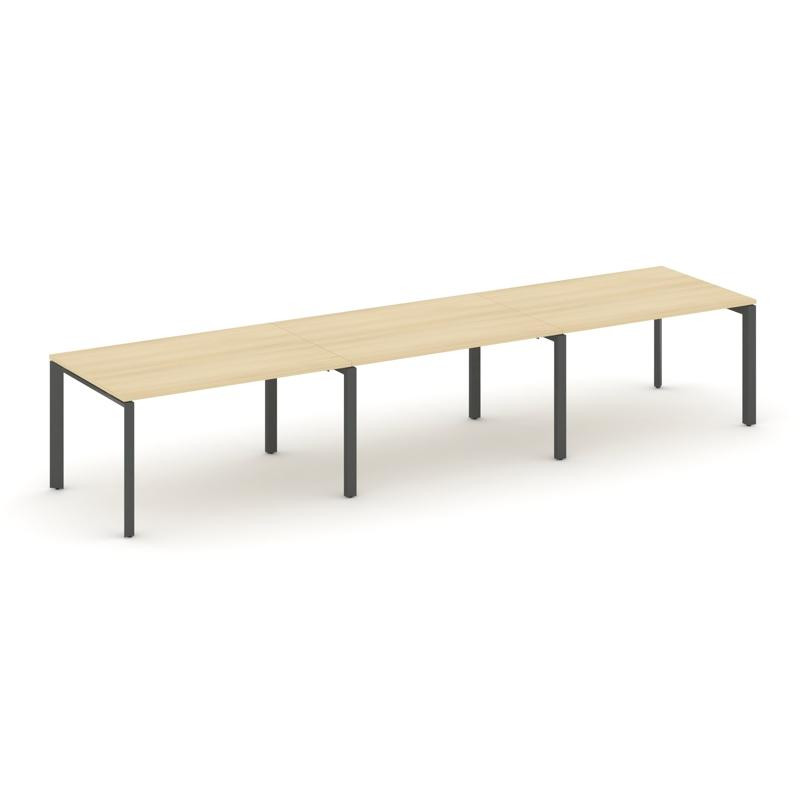 Style Project Стол переговорный SN-59P.SPRG-021.3 Акация Лорка/Металл Антрацит 2940*980*750