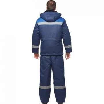 Куртка зим муж з32 син/вас смес 128-132/182-188 (Арсенал-СП)