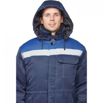 Куртка зим муж з32 син/вас смес 128-132/182-188 (Арсенал-СП)