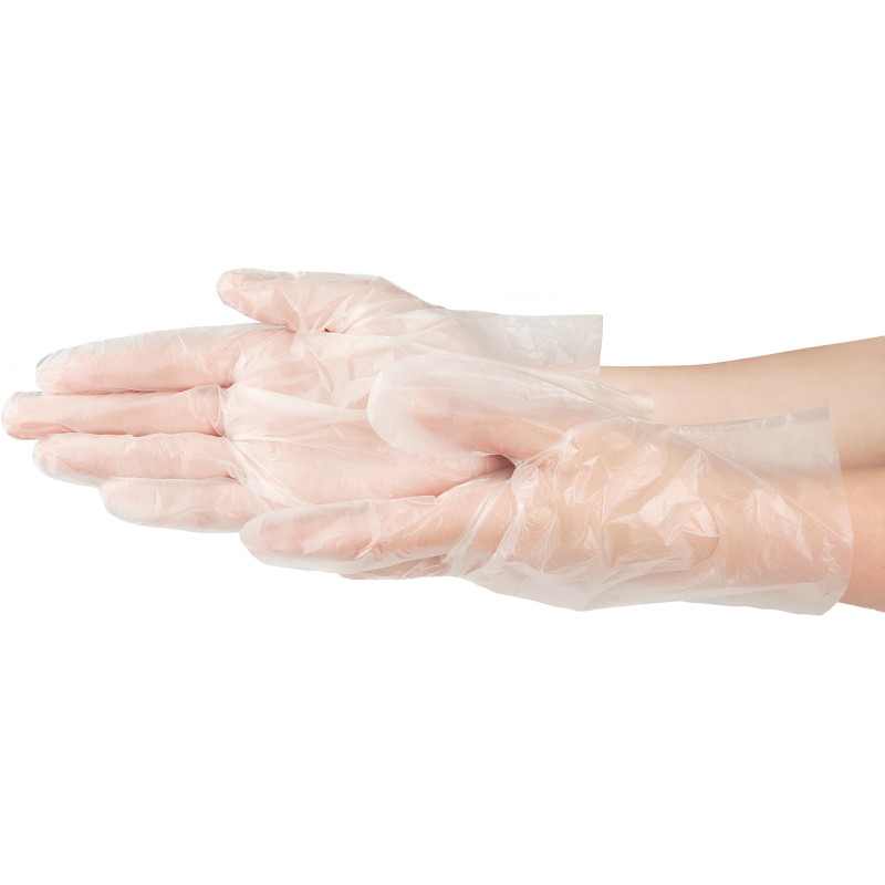Перчатки полиэтиленовые одноразовые  Elegreen 100 шт/уп р.М,ПС