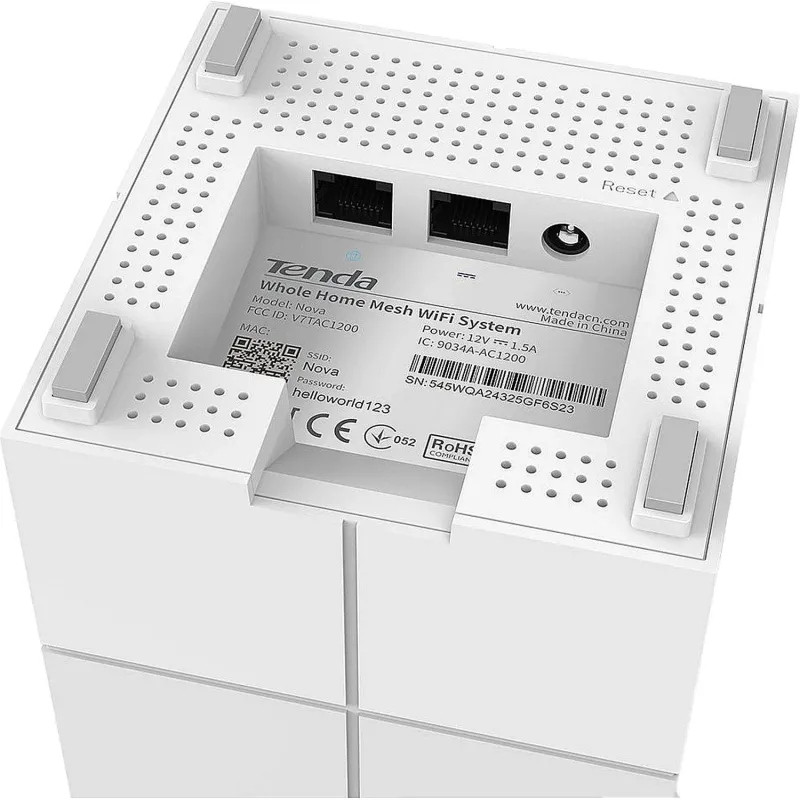 Wi-Fi mesh система Tenda MW6(3-PACK) AC1200 3шт/уп
