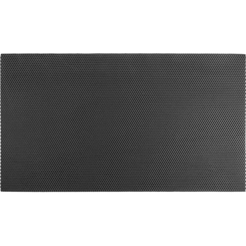Коврик входной универсальный соты 680х1200мм серый