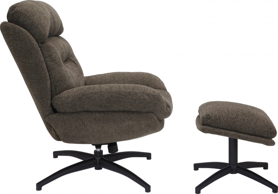 Кресло мягкое Everprof Kiwi (Киви) Ткань Темно-коричневый