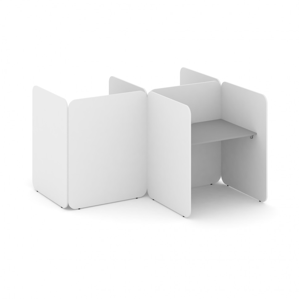 Bell Комплект №7 KCB.K-007 Серый/Белый Бриллиант 1614*1800*1200