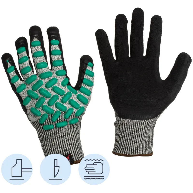 Перчатки защитные антивибрационные Gward VibroHIT (арт пр L1401) р.10