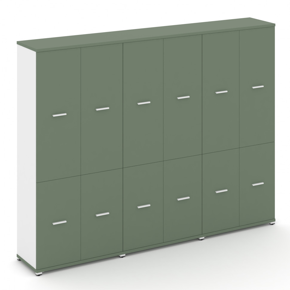 Concept Шкаф 3 широкие секции, 5 ниш CN.STS-532 W Кобо/Белый Бриллиант/Металл Белый 2500*420*1922 Concept Шкаф 3 широкие секции, 5 ниш CN.STS-532 W Кобо/Белый Бриллиант/Металл Белый 2500*420*1922