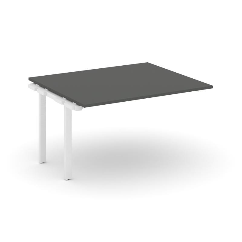 Style Project Проходной наб. элем. перег. стола SN-59P.NSPRG-033.3 Антрацит/Металл Белый 1380*1180*7