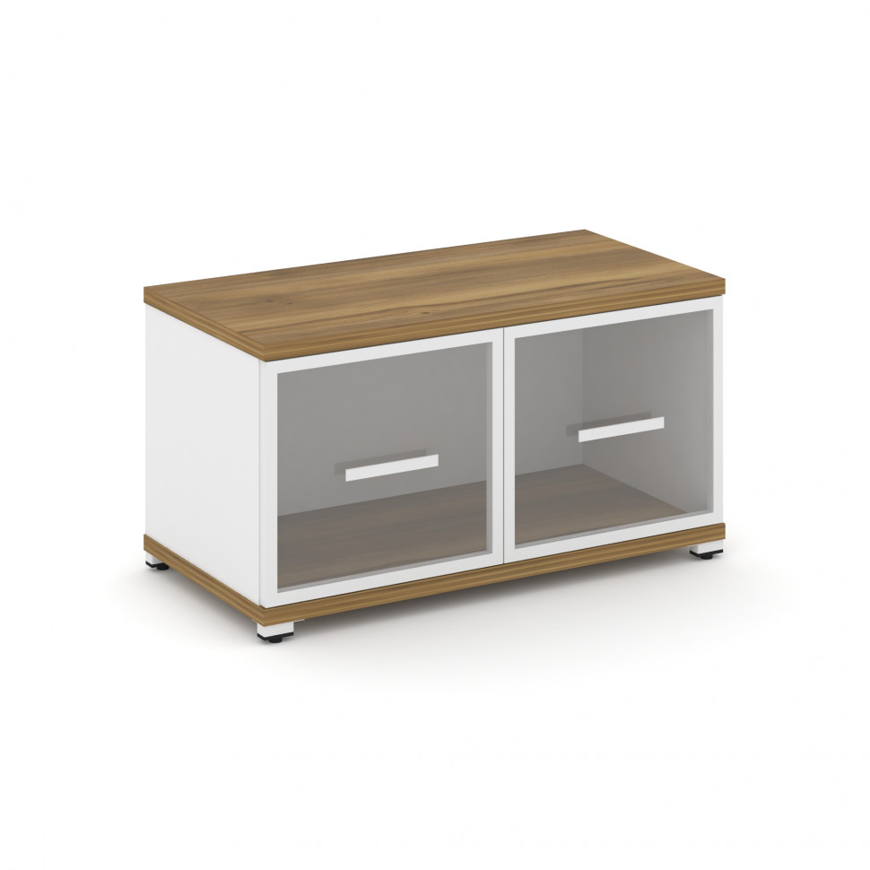 Concept Шкаф 1 широкая секция, 1 ниша CN.STS-113 RPW W Сандал Янтарный/Белый Бриллиант/Металл Белый/