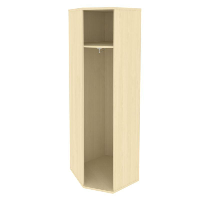 Riva Угловой гардероб с дверью А.ГБ-3 Клен 600*600*1980 Riva Угловой гардероб с дверью А.ГБ-3 Клен 600*600*1980