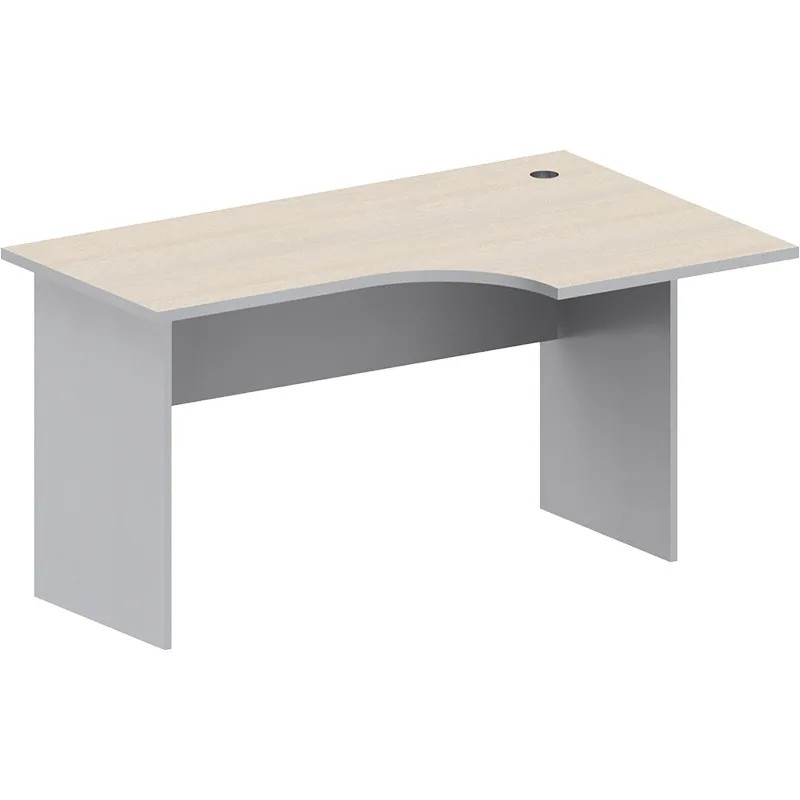Стол Easy St правый (008,235) светлый дуб/серый (430/030) Ш1400