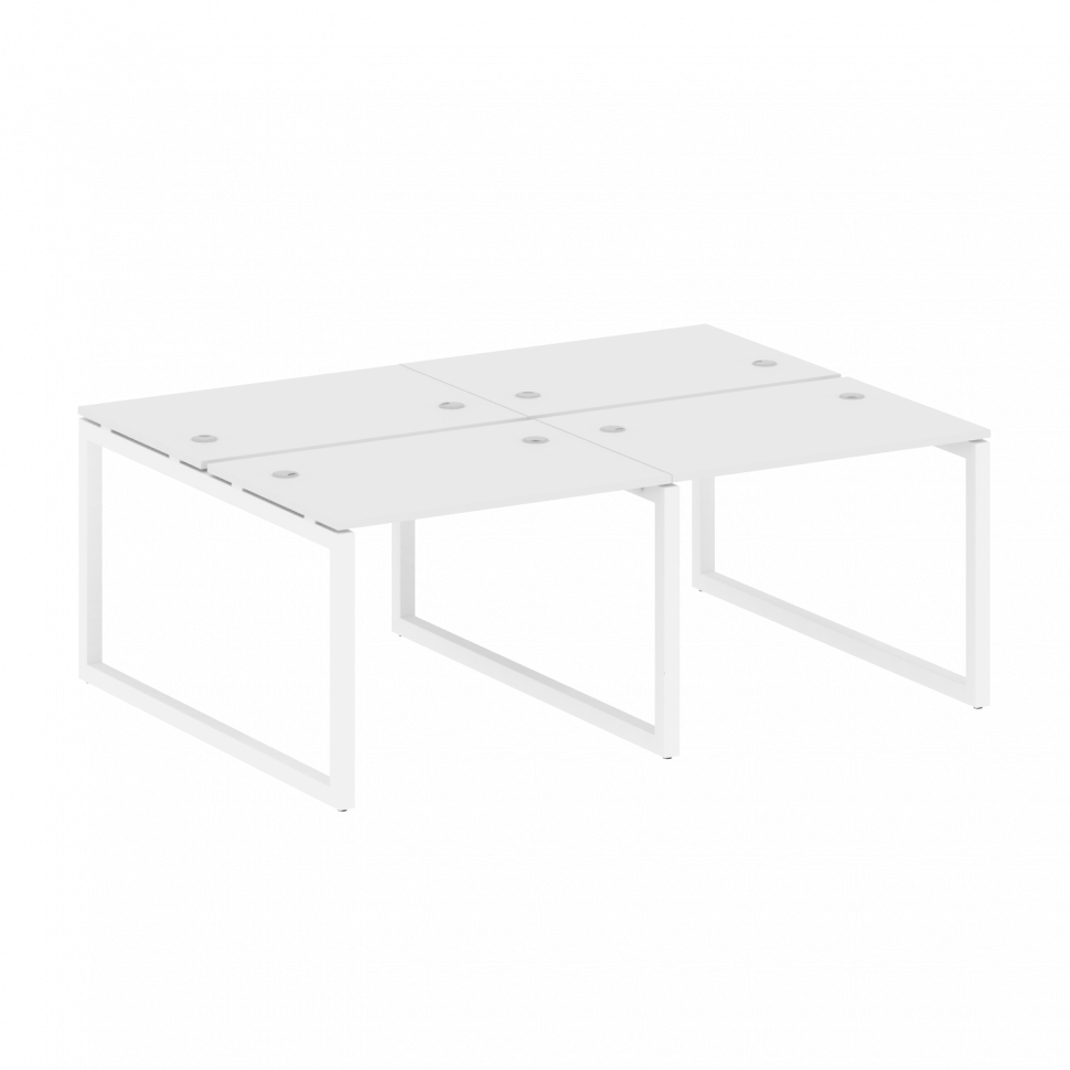 Metal System Quattro Рабочая станция на 4 места на О-образном м/к 50БО.СМ-4.1 Белый/Металл Белый 200 Metal System Quattro Рабочая станция на 4 места на О-образном м/к 50БО.СМ-4.1 Белый/Металл Белый 200
