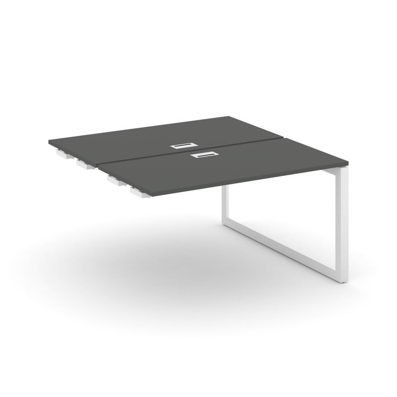 Style Project Стол-приставка к опор. элем. SN-59O.DPRS-011 Антрацит/Металл Белый/Белый Заглушка 980*