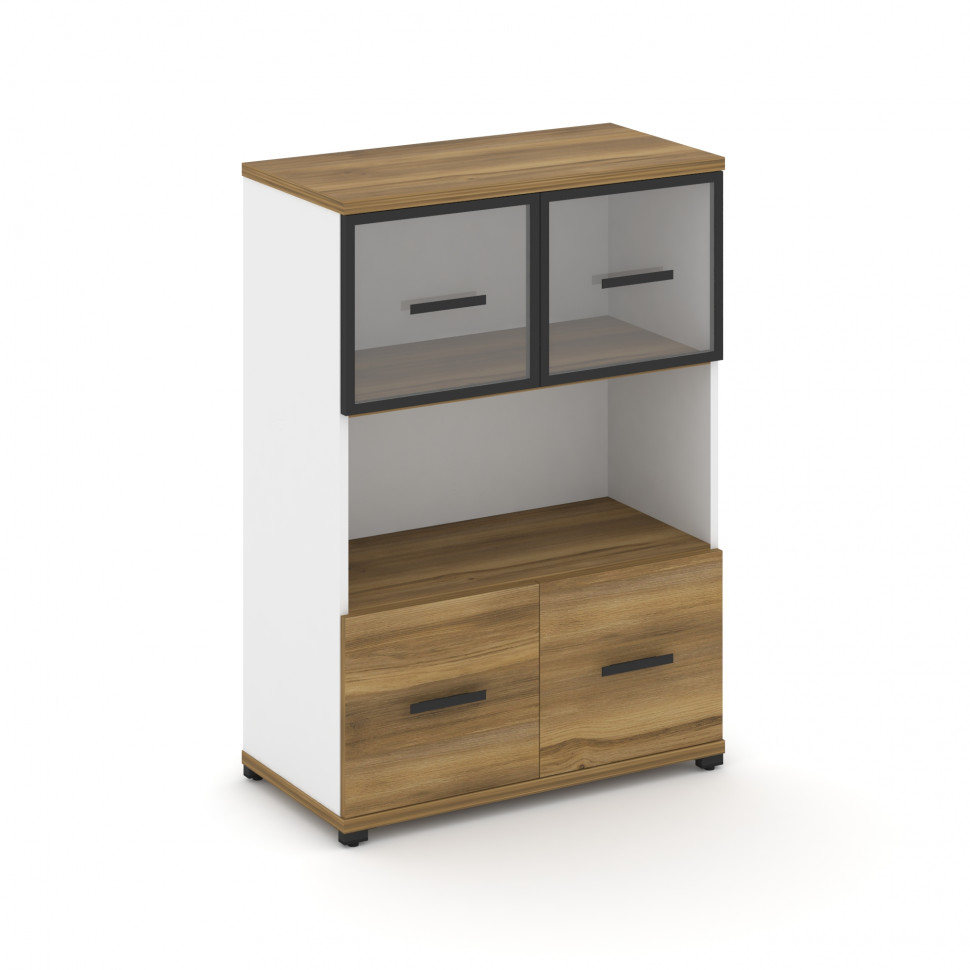 Concept Шкаф 1 широкая секция, 3 ниши CN.STS-315 RPB B Сандал Янтарный/Белый Бриллиант/Металл Черный Concept Шкаф 1 широкая секция, 3 ниши CN.STS-315 RPB B Сандал Янтарный/Белый Бриллиант/Металл Черный