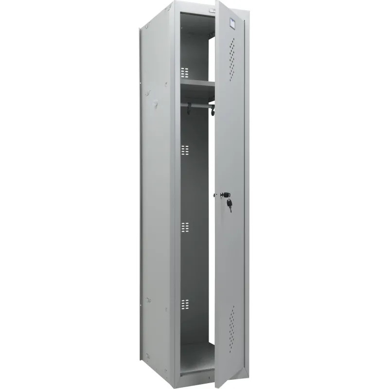 Шкаф для одежды металлический ПРАКТИК ML-01-40 (LS-001-40)усил. доп. модуль