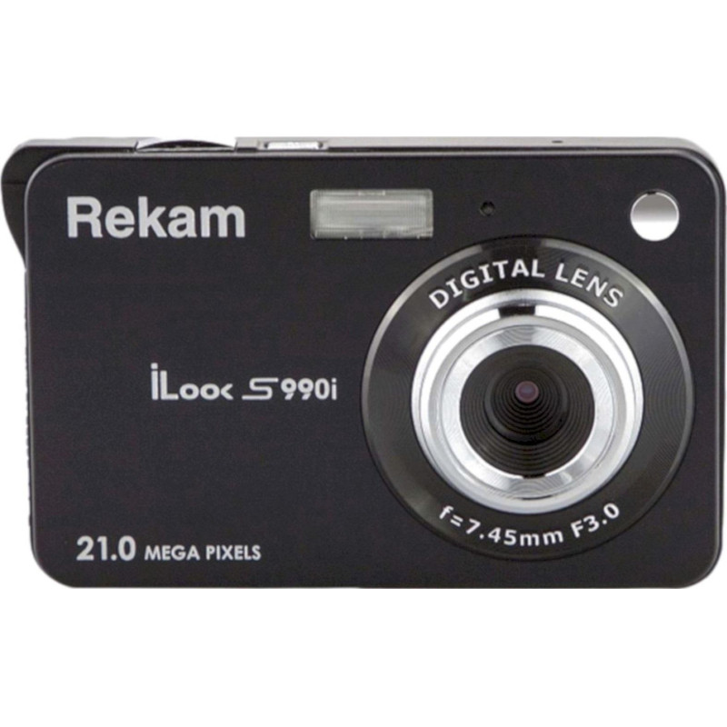 Фотоаппарат Rekam iLook S990i black metallic