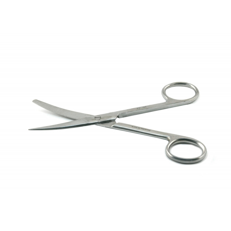 Ножницы с 1 острым концом изогнутые, 140 мм, J-22-034