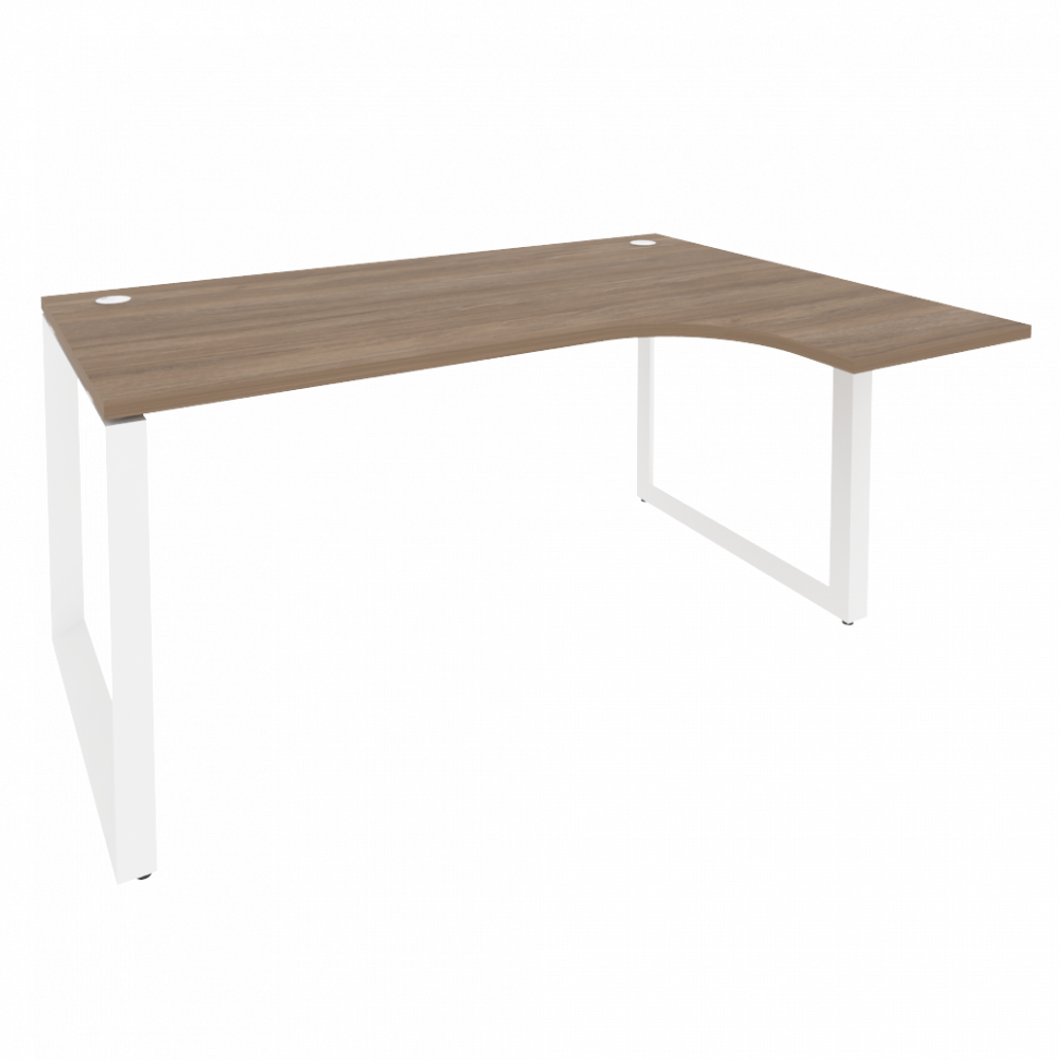 Onix Стол эргономичный правый на О-образном м/к O.MO-SA-4 (R) Дуб Аризона/Металл Белый 1580*1180*750 Onix Стол эргономичный правый на О-образном м/к O.MO-SA-4 (R) Дуб Аризона/Металл Белый 1580*1180*750