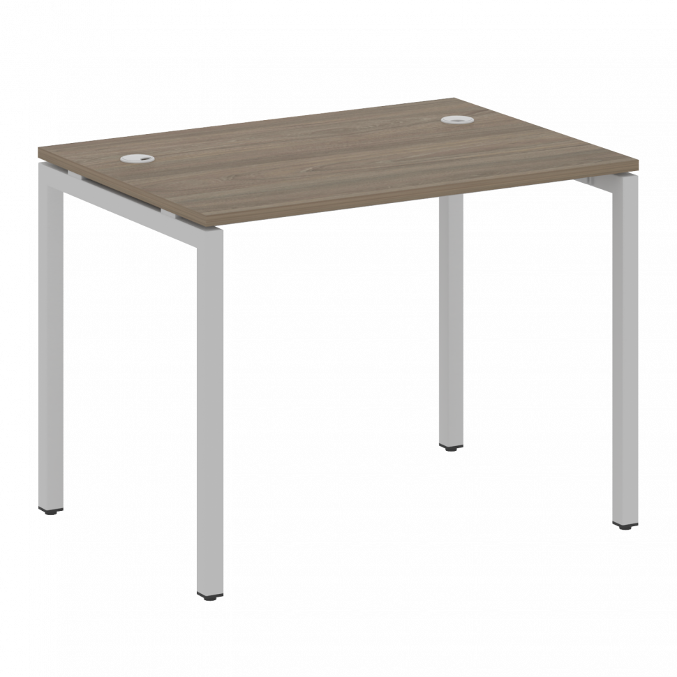 Metal System Quattro Стол письменный на П-образном м/к 40БП.СП-1 Вяз Благородный/Металл Серый 1000*7 Metal System Quattro Стол письменный на П-образном м/к 40БП.СП-1 Вяз Благородный/Металл Серый 1000*7