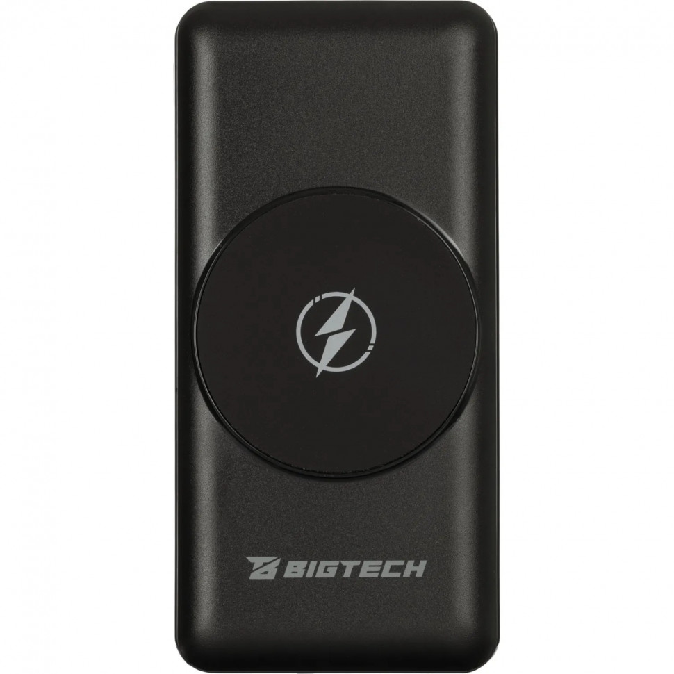 Внешний аккумулятор BigTech (BT-PB-20-BL-15) 20000 mAh черный