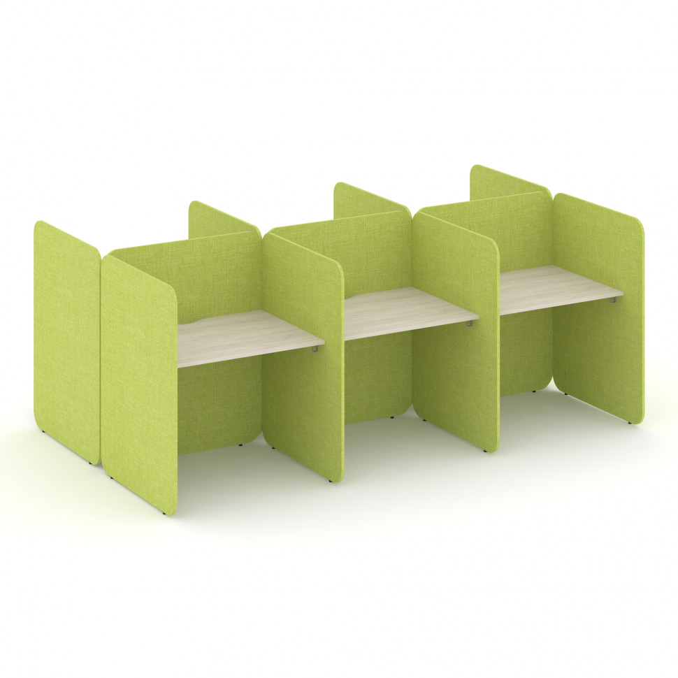 Call center Комплект №18 KC.K-018 Денвер Светлый/Romeo 07 3012*1800*1200