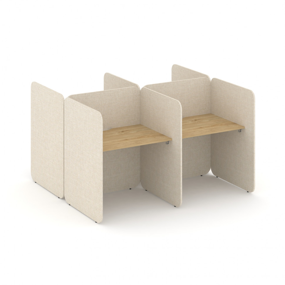 Call center Комплект №5 KC.K-005 Тиквуд Светлый/Romeo 02 1614*1800*1200