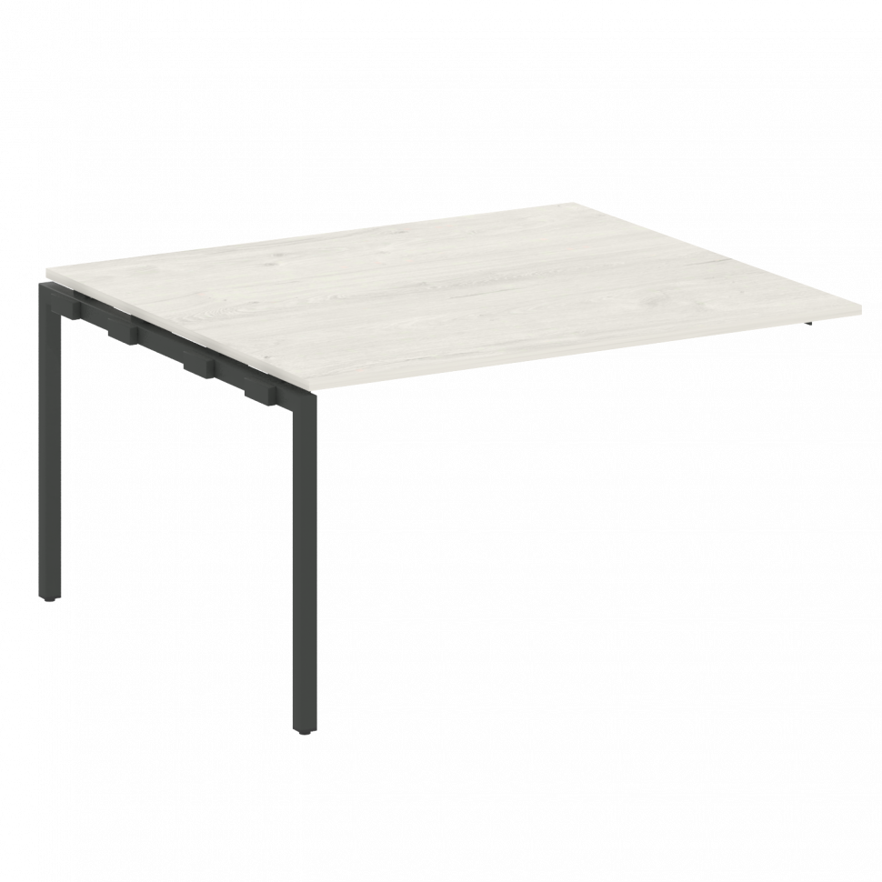 Metal System Quattro Проходной элемент перег. стола на П-образном м/к 40БП.ППРГ-3 Дуб Наварра/Металл Metal System Quattro Проходной элемент перег. стола на П-образном м/к 40БП.ППРГ-3 Дуб Наварра/Металл