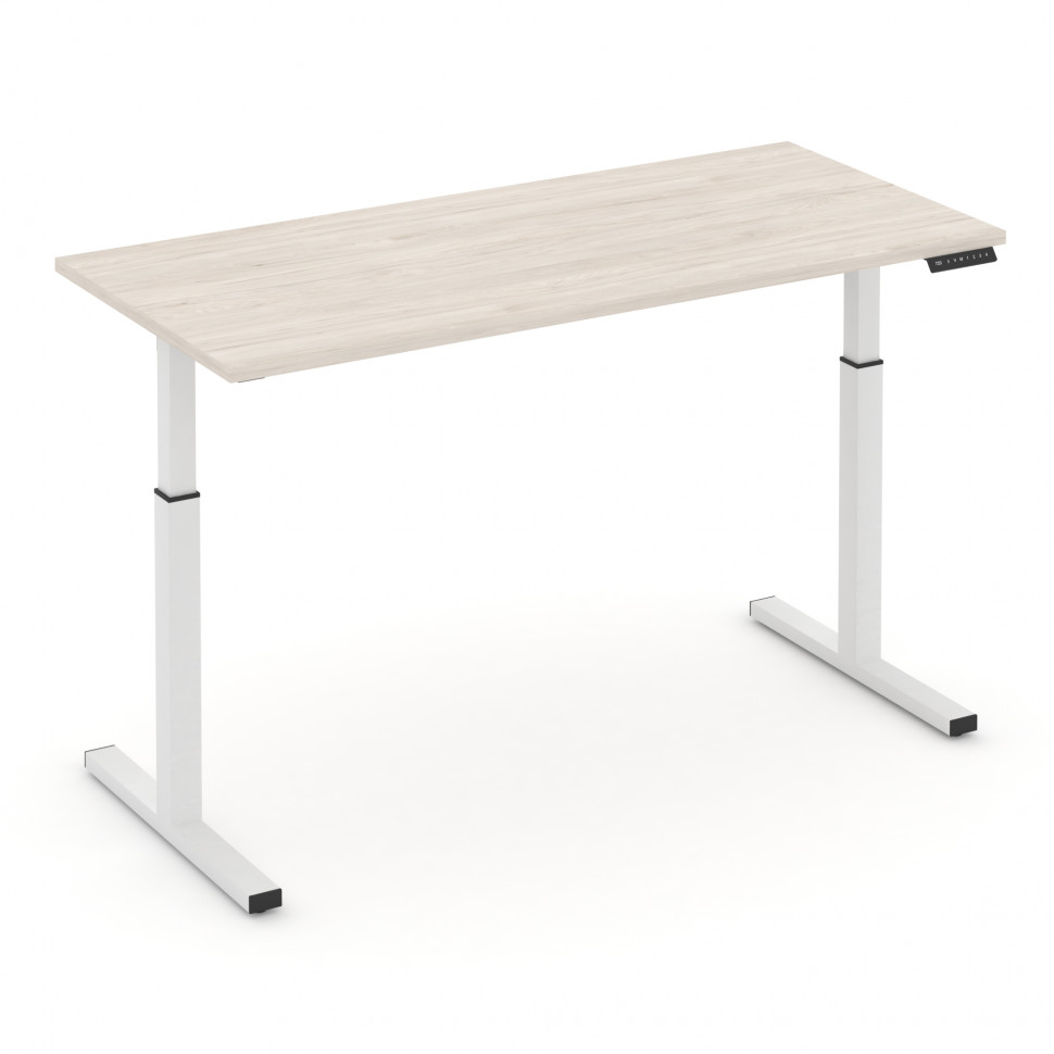 Move up Стол электроподъемный MV.SE-4.7 Денвер Светлый/Металл Белый 1580*720*720-1190 Move up Стол электроподъемный MV.SE-4.7 Денвер Светлый/Металл Белый 1580*720*720-1190