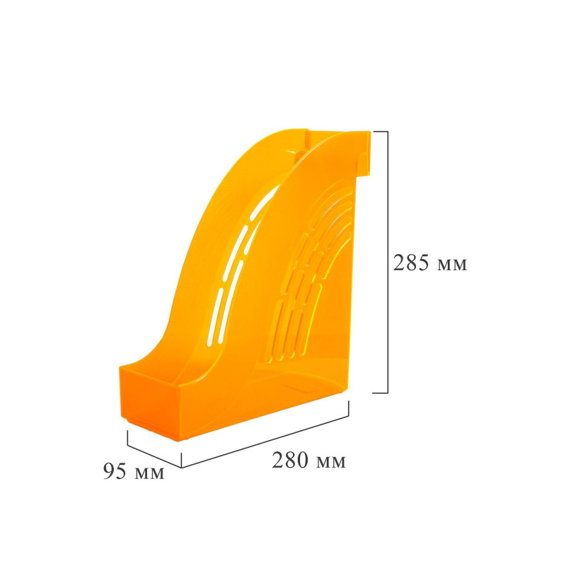 Лоток вертикальный ATTACHE 95мм Яркий Офис оранжевый