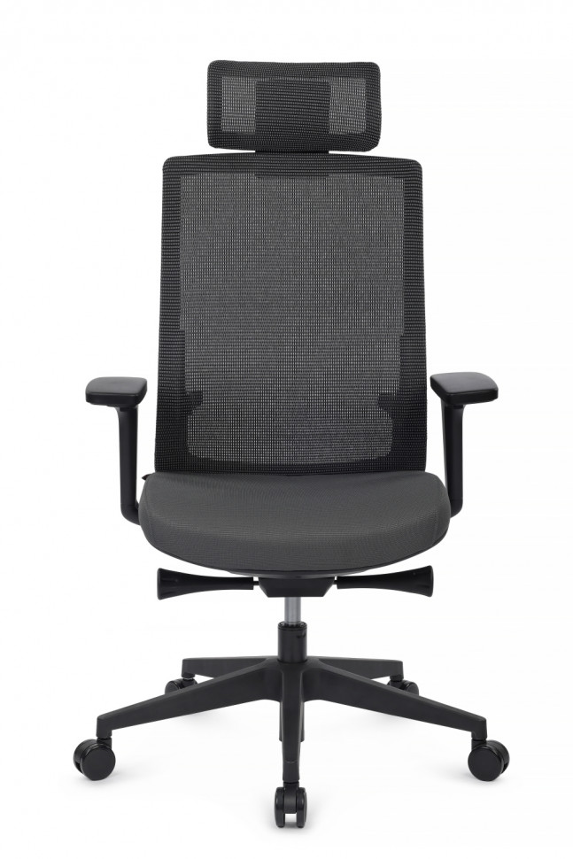 Кресло Форум CH-312A Черный пластик/Серый