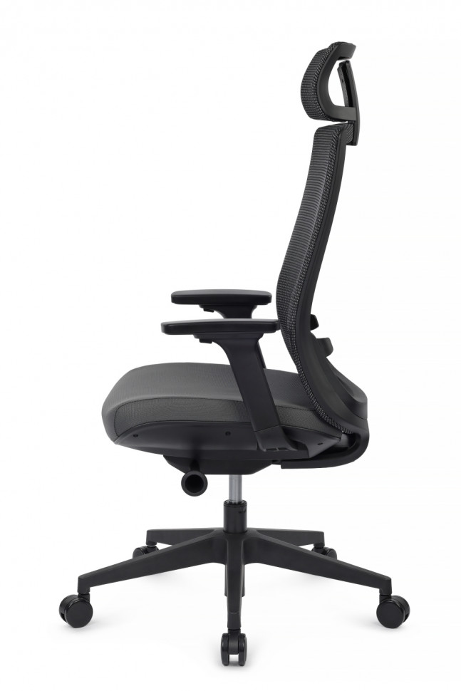 Кресло Форум CH-312A Черный пластик/Серый