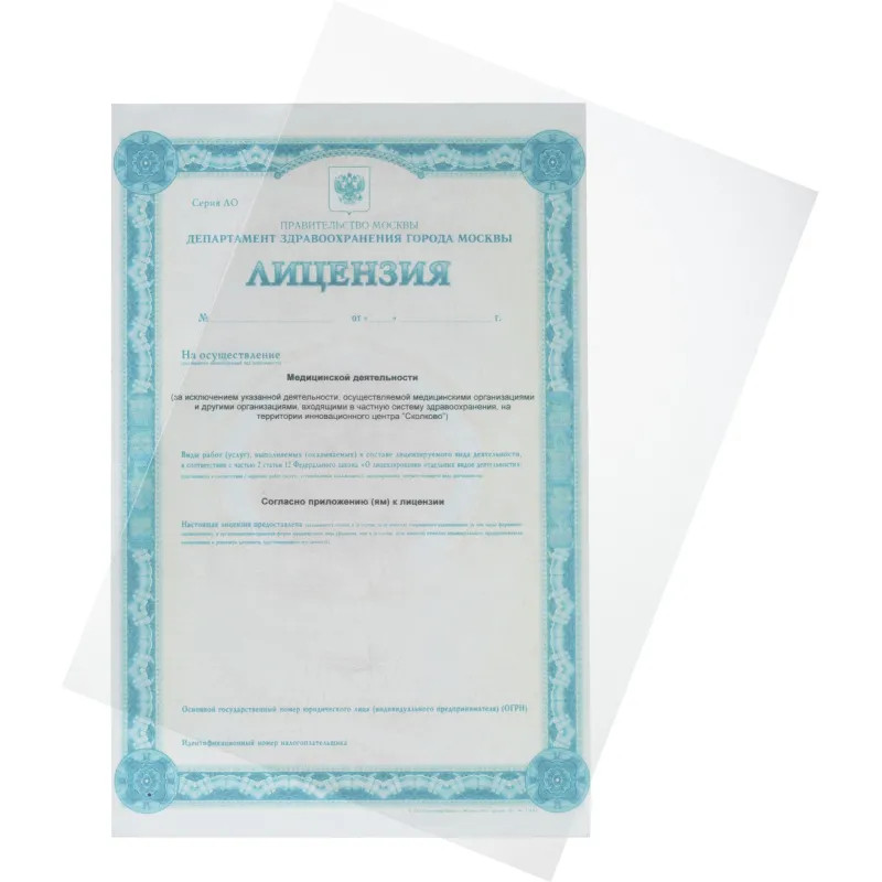 Обложки для переплета пластиковые ProMega office матовые,300 мкм,100 шт/уп