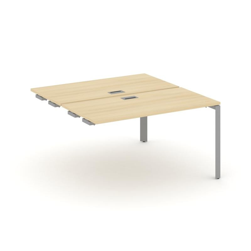 Style Project Стол-приставка к опор. элем. SN-59P.DPRS-012 Акация Лорка/Металл Серый/Серебро Заглушк