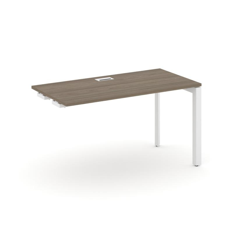 Style Project Стол-приставка к опор. элем. SN-59P.OPRS-011 Вяз Благородный/Металл Белый/Белый Заглуш