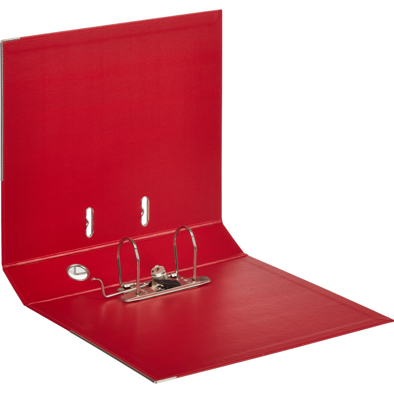 Папка-регистратор 75мм Attache, А4, красная, ПБП2, метал. угол, карман.кор