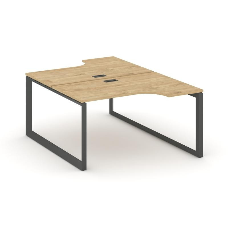 Style Project Рабочая станция эргономичная SN-59O.DRPA-012 Тиквуд Светлый/Металл Антрацит/Черный Заг