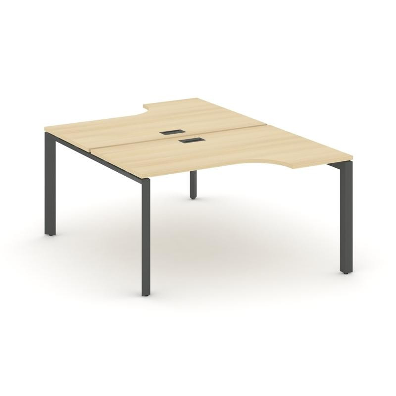 Style Project Рабочая станция эргономичная SN-59P.DRPA-021 Акация Лорка/Металл Антрацит/Черный Заглу