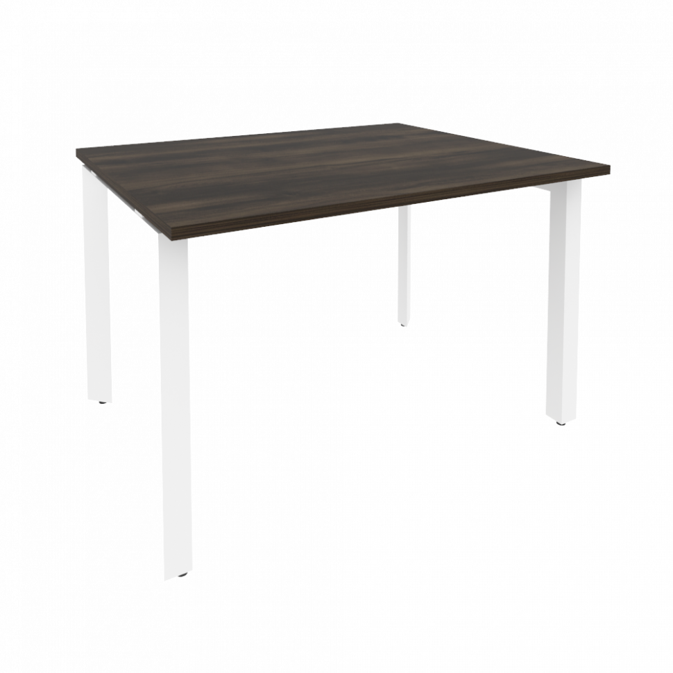 Onix Стол переговорный O.MP-PRG-1.2 Дуб Мали/Металл Белый 1180*980*750