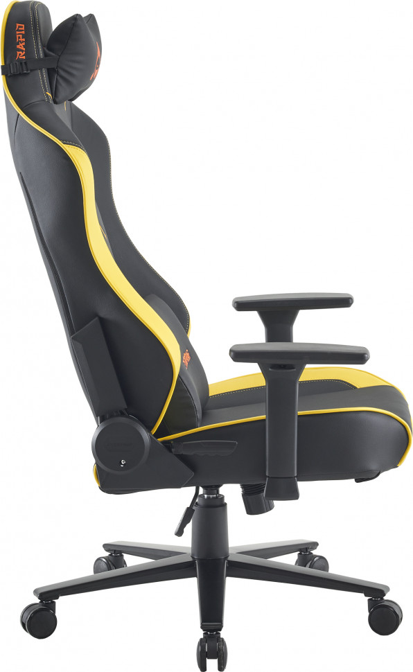Геймерское кресло Everprof Rapid (Рапид) Экокожа Желтый