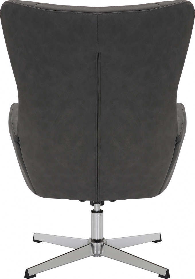 Кресло мягкое Everprof Apple (Эпл) Ткань Темно-серый