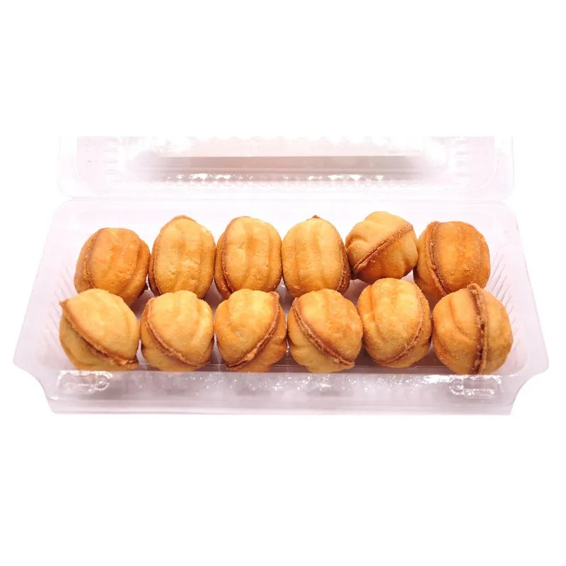 Печенье Орешки с начинкой вареная сгущенка Московсвитс, 260г