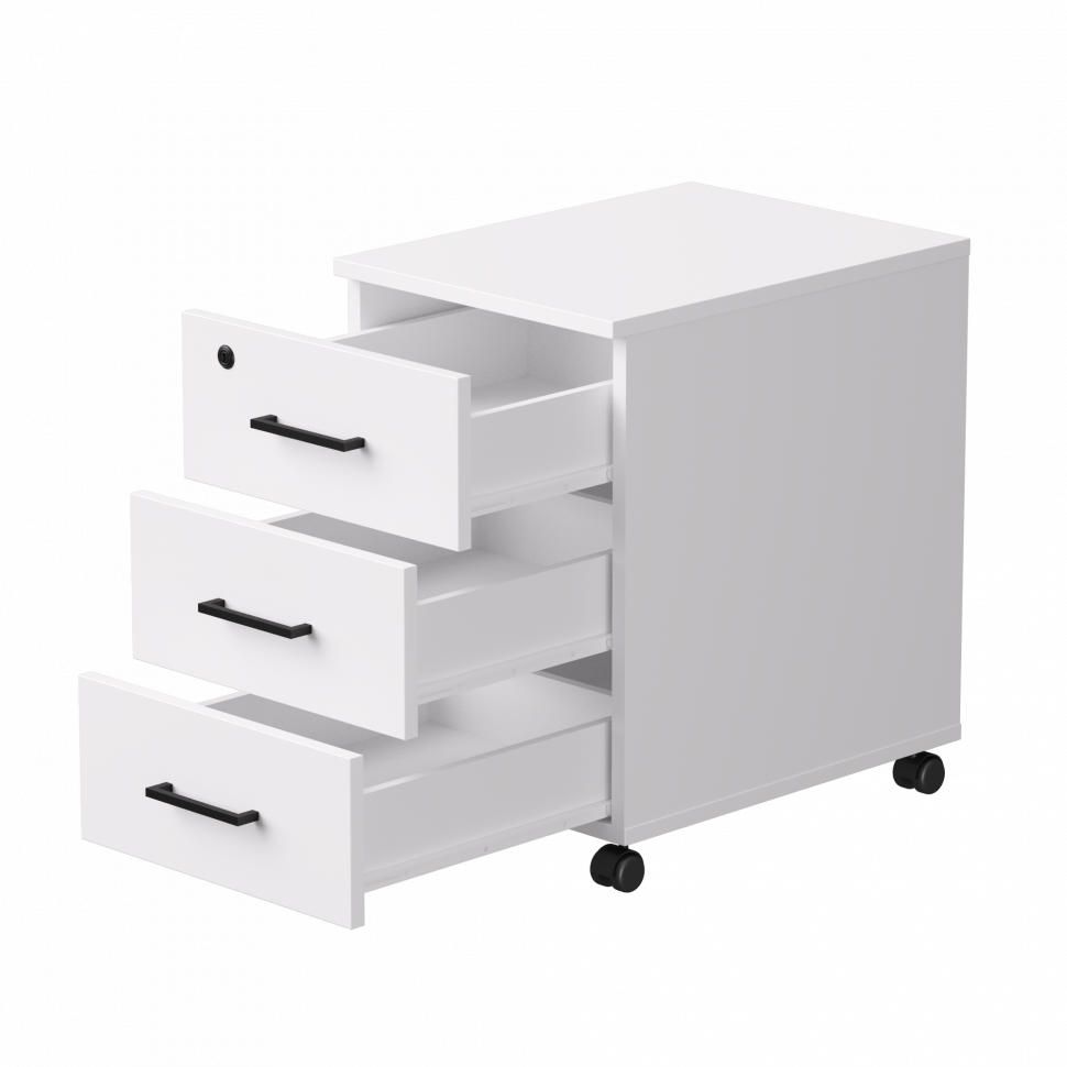 Тумба мобильная Everprof EVO (ЭВО) 406х540х608 Белый