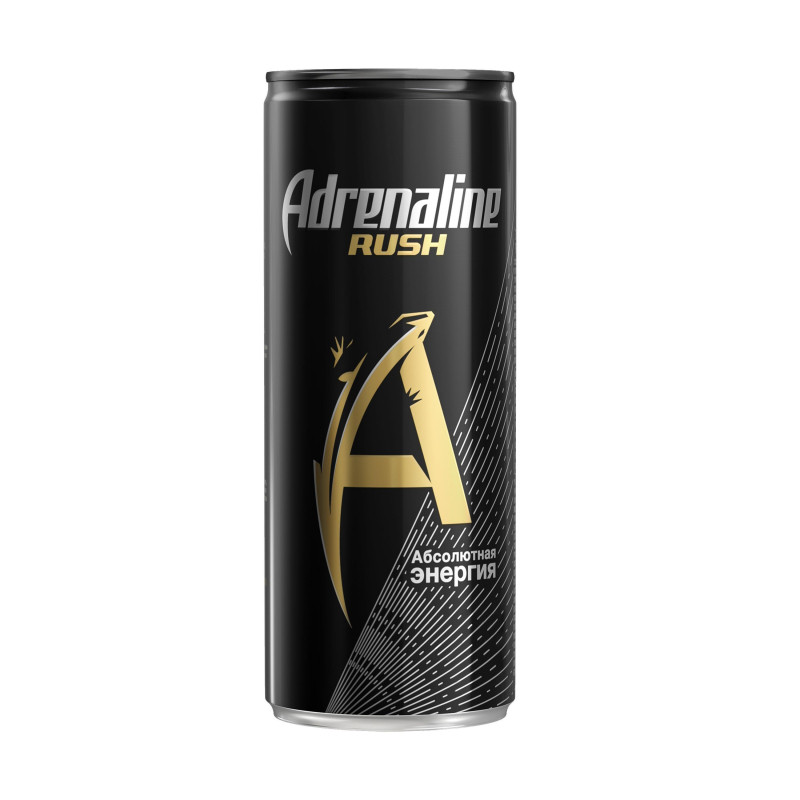 Напиток энергетический Adrenalin Rush 0,25л