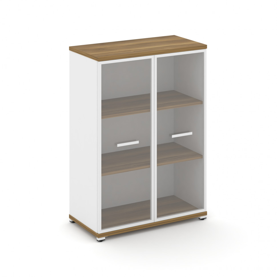 Concept Шкаф 1 широкая секция, 3 ниши CN.STS.E-316 RPW W Сандал Янтарный/Белый Бриллиант/Металл Белы