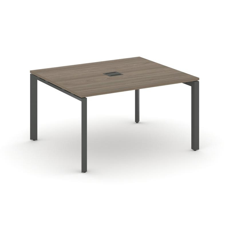 Style Project Стол переговорный SN-59P.SPRG-032 Вяз Благородный/Металл Антрацит 1180*1180*750