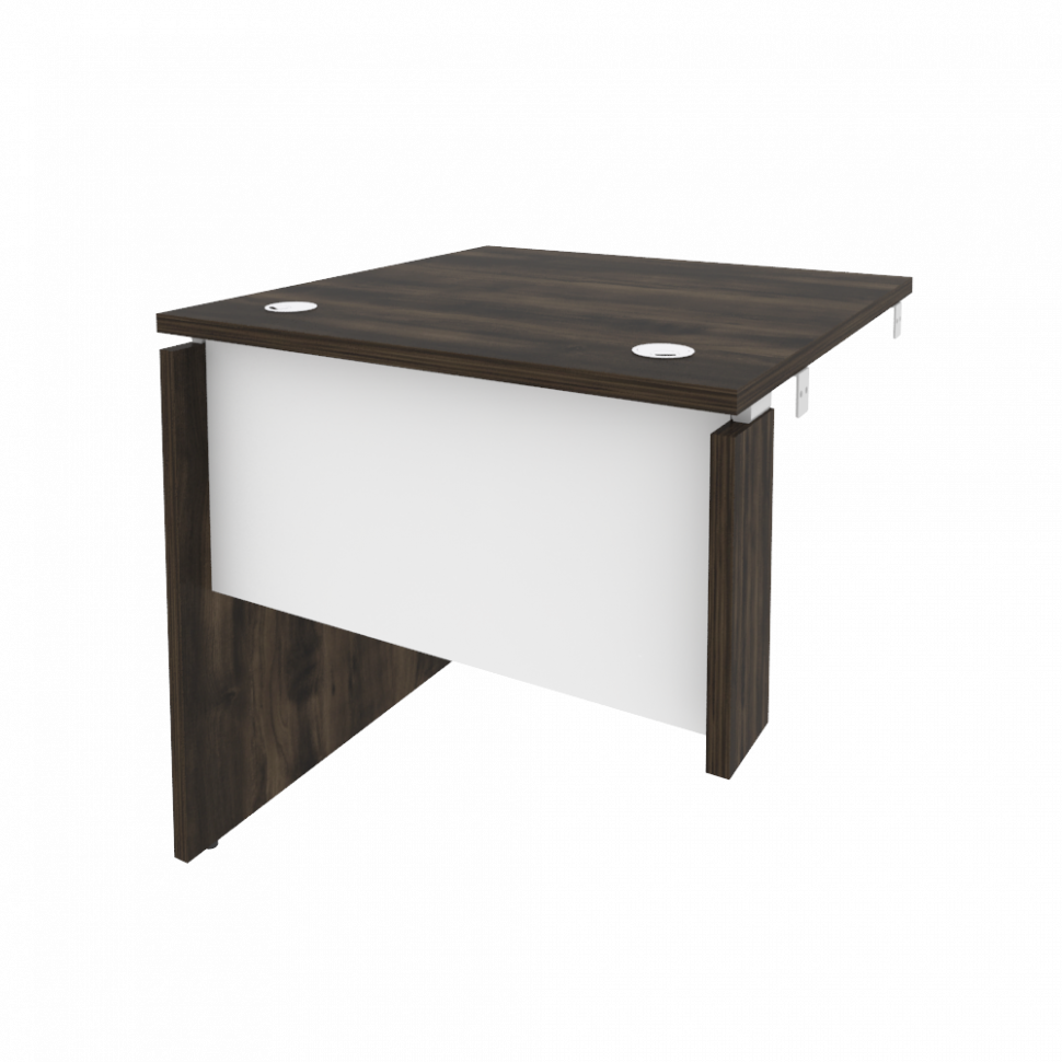 Onix Стол-приставка левый к опорным элементам O.SPR-0.8 (L) Дуб Мали/Белый Бриллиант 780*800*750