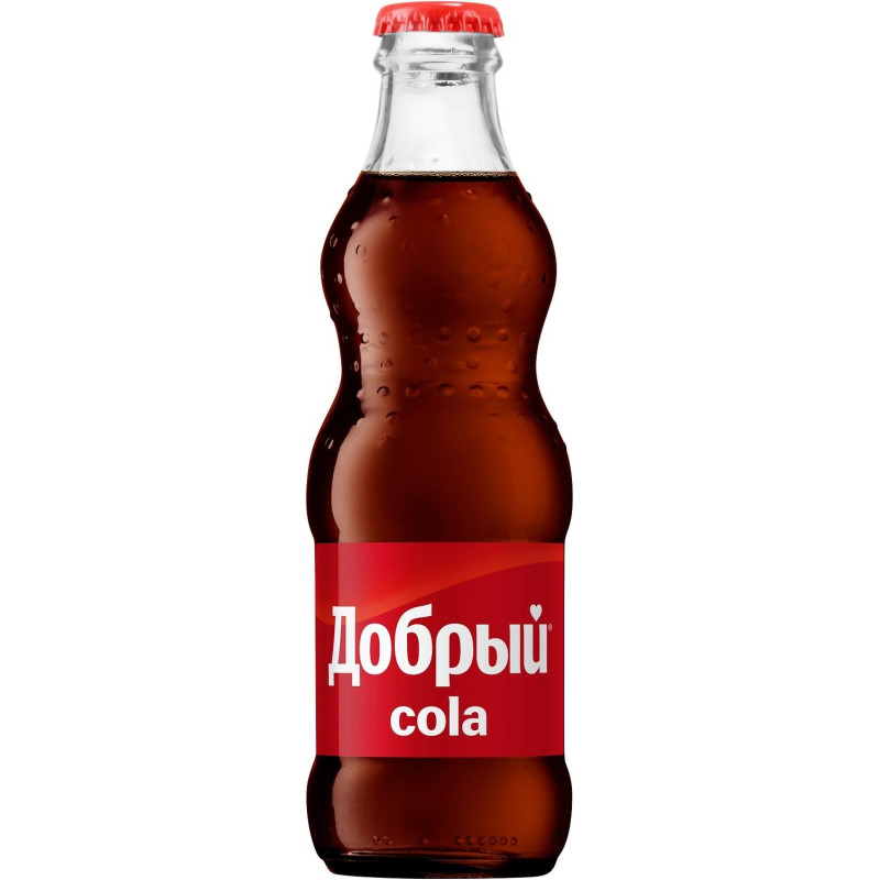 Напиток Добрый Cola б/а сильногаз. ароматизированный, 0,25л