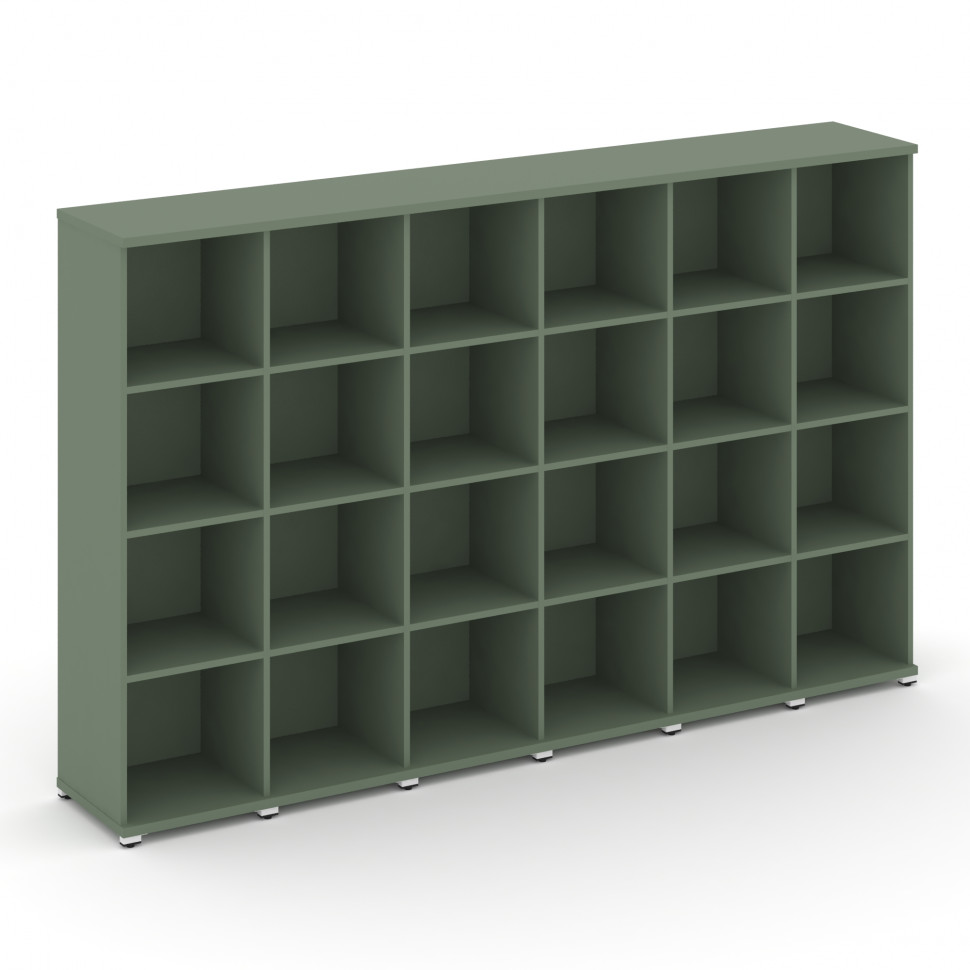 Concept Стеллаж 6 узких секций, 4 ниши CN.STU-460 Кобо/Металл Белый 2500*420*1554 Concept Стеллаж 6 узких секций, 4 ниши CN.STU-460 Кобо/Металл Белый 2500*420*1554