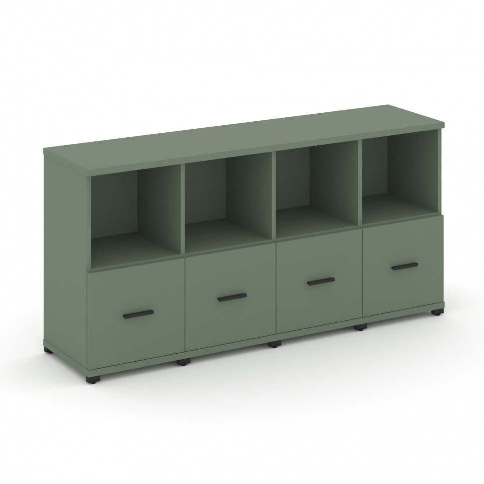 Concept Шкаф 4 узкие секции, 2 ниши CN.STU-241 B Кобо/Металл Черный 1668*420*818 Concept Шкаф 4 узкие секции, 2 ниши CN.STU-241 B Кобо/Металл Черный 1668*420*818