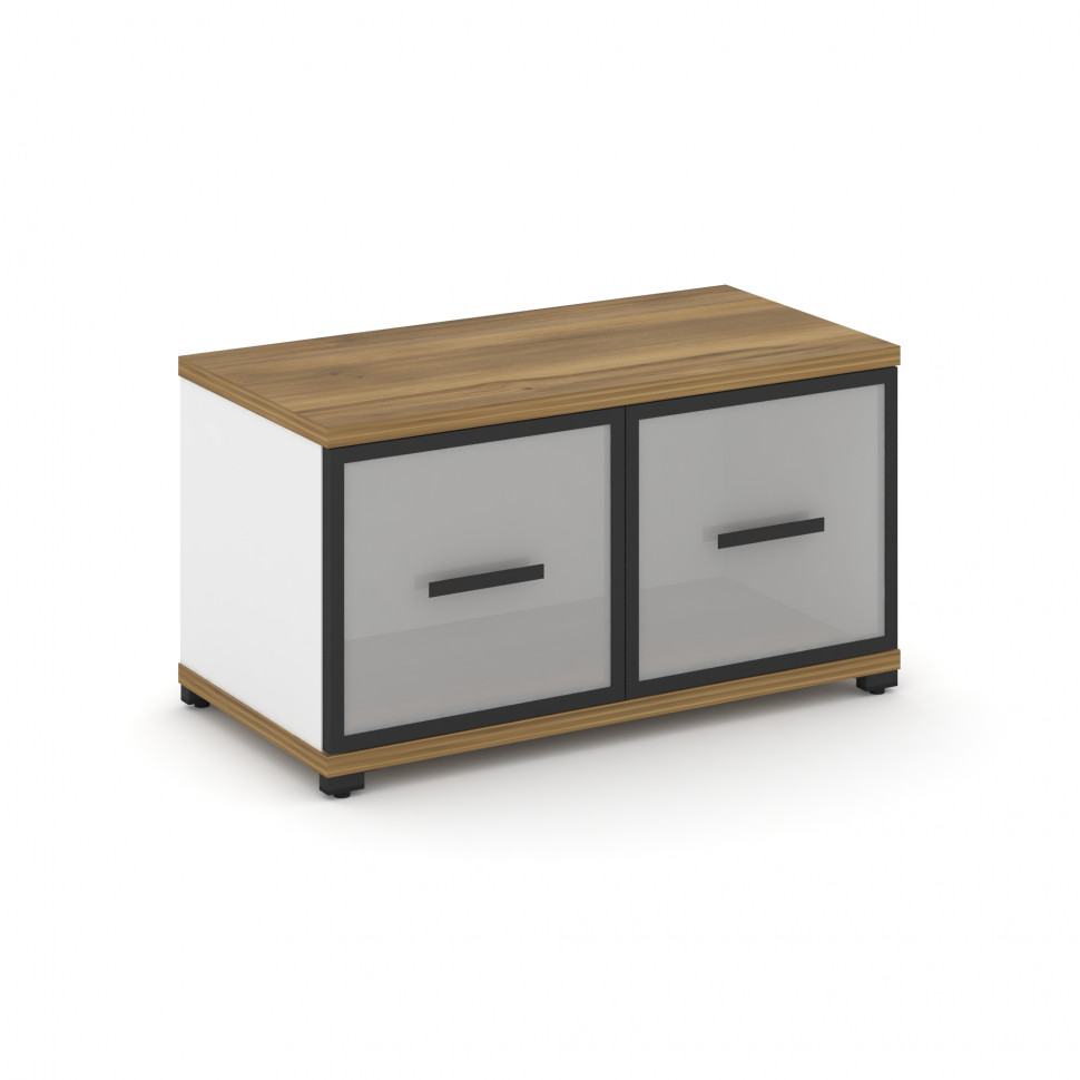 Concept Шкаф 1 широкая секция, 1 ниша CN.STS-113 RMB B Сандал Янтарный/Белый Бриллиант/Металл Черный