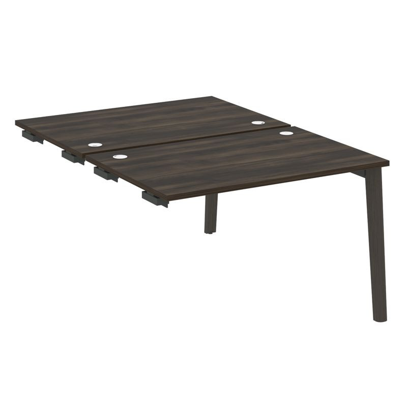 Onix Wood Стол-приставка двойной OW.D.SPR-2.8 Дуб Мали/Дуб Темный/Металл Антрацит 1180*1635*750 Onix Wood Стол-приставка двойной OW.D.SPR-2.8 Дуб Мали/Дуб Темный/Металл Антрацит 1180*1635*750